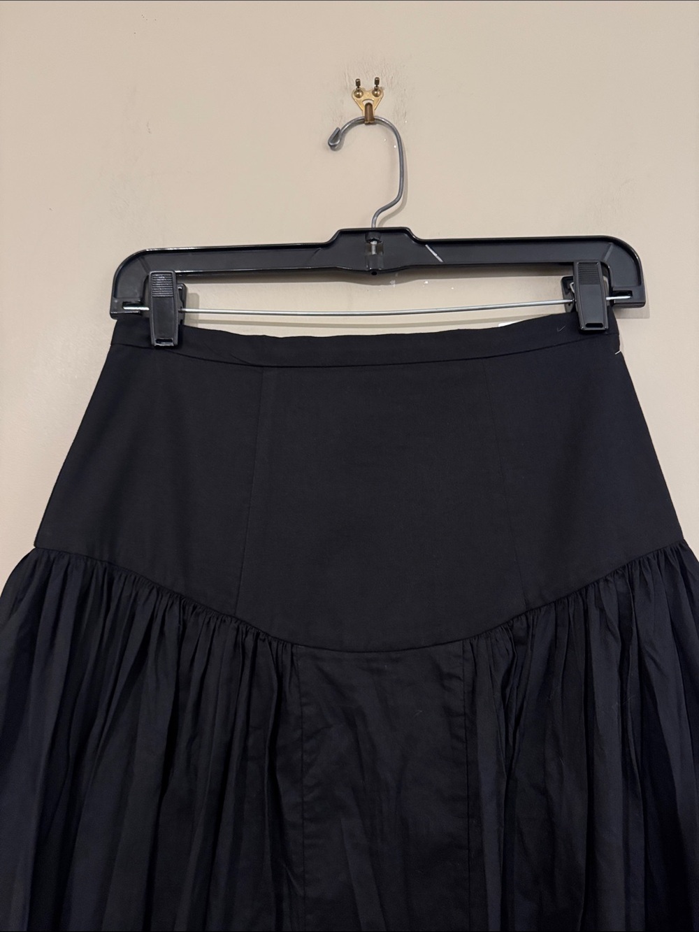 NWOT- Bardot Amorette Cotton Maxi Skirt in Black, size Small - Picture 7 of 12